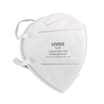 UVEX優唯斯8721200折疊式KN95防塵口罩圖片2 UVEX優唯斯8721200折疊式KN95防塵口罩圖片2