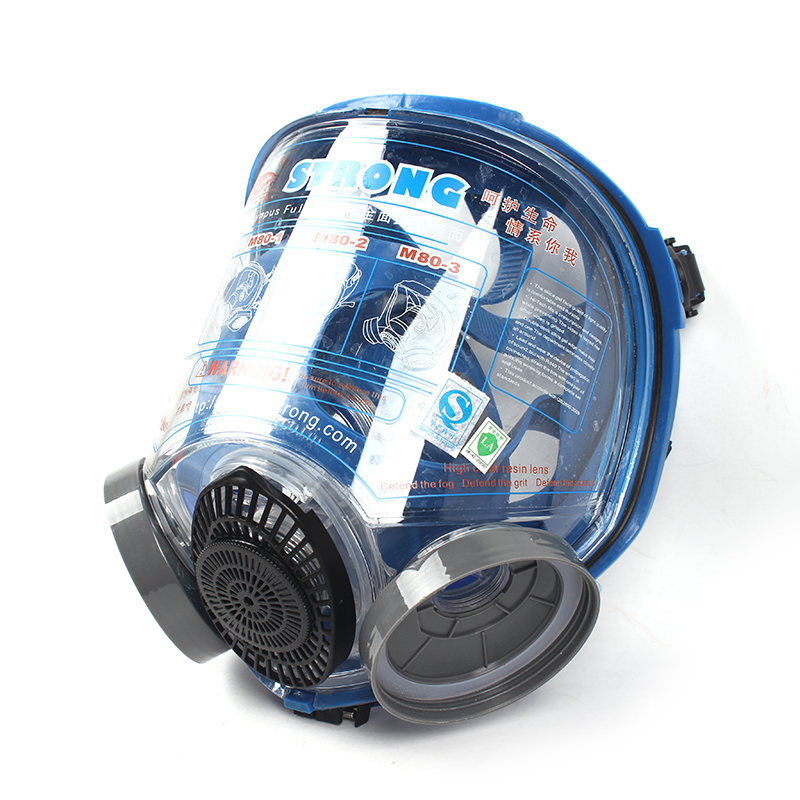 思創(chuàng)ST-M80-3硅膠大視野防毒面具（圓形濾毒盒）圖片3
