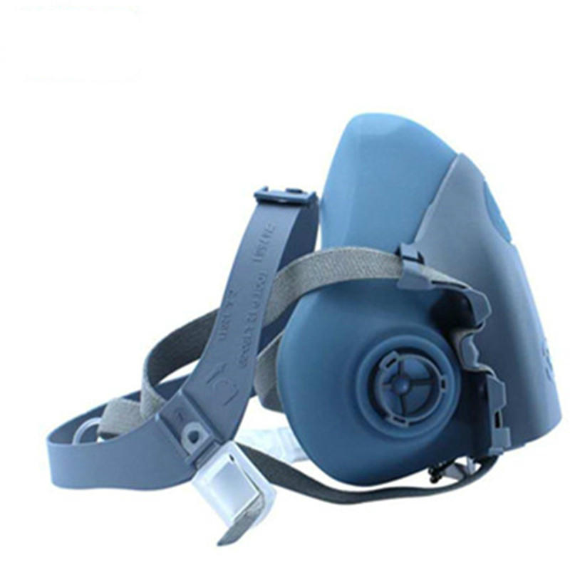 3M7502防毒半面具硅膠防毒面罩圖片1 3M7502防毒半面具硅膠防毒面罩圖片1