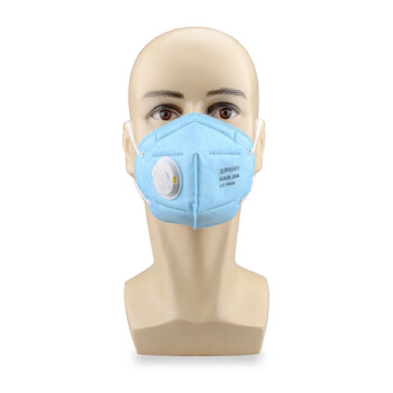 冠樺8860V藍色帶閥耳帶式KN90防塵口罩圖片4 冠樺8860V藍色帶閥耳帶式KN90防塵口罩圖片4