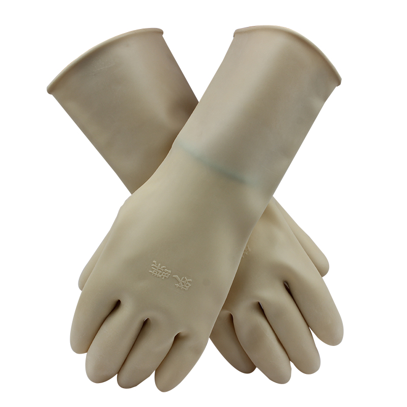 威蝶45B白色加厚乳膠手套圖片1 威蝶45B白色加厚乳膠手套圖片1