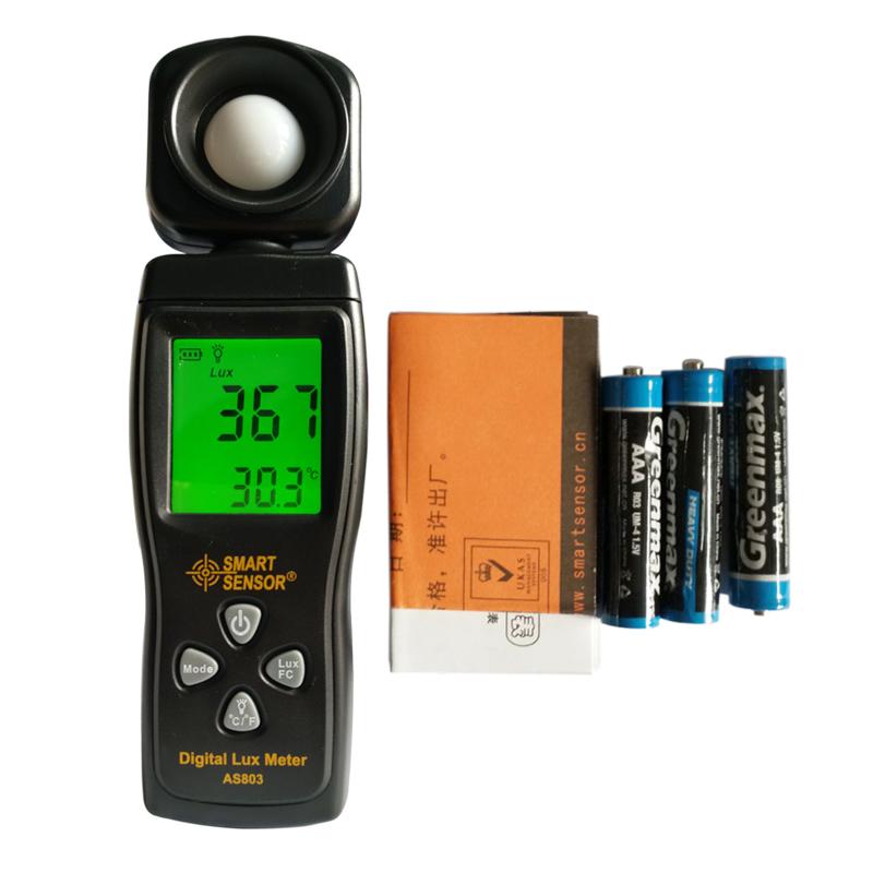 希瑪SENSOR AS803迷你型照度計(jì)圖片2 希瑪SENSOR AS803迷你型照度計(jì)圖片2