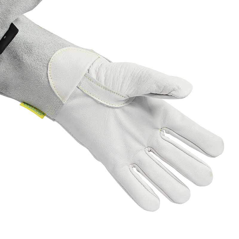威特仕10-2036-S白色牛青皮焊工手套圖片1 威特仕10-2036-S白色牛青皮焊工手套圖片1