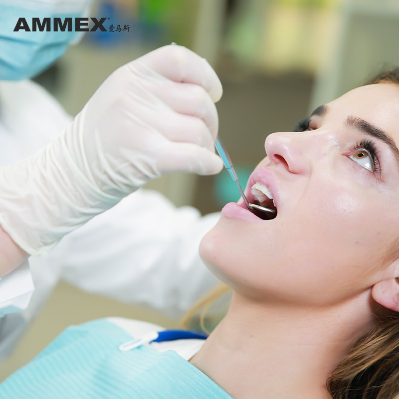 愛馬斯TLFVMD40100一次性乳膠醫(yī)用手套圖片3 愛馬斯TLFVMD40100一次性乳膠醫(yī)用手套圖片3