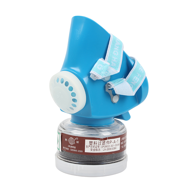 地球2596-1硅膠半面罩防毒面具圖片4