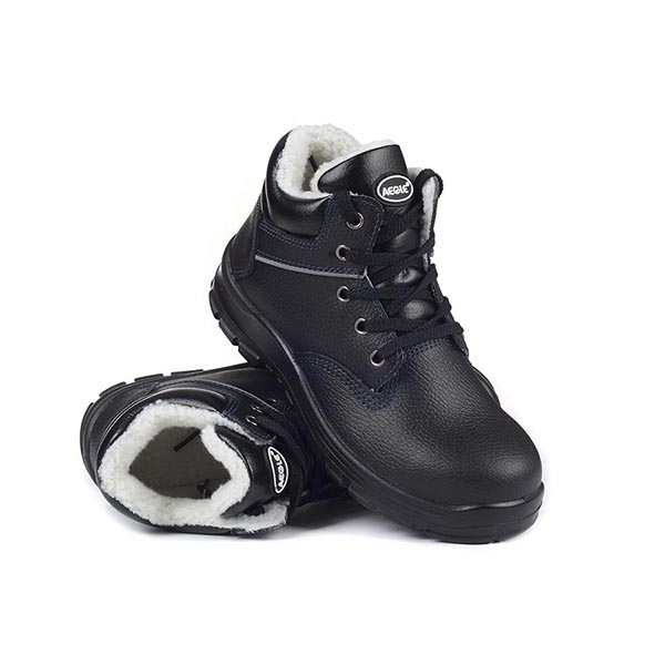 羿科60725112黑色中幫鋼頭鋼板防靜電保暖安全鞋圖片3 羿科60725112黑色中幫鋼頭鋼板防靜電保暖安全鞋圖片3