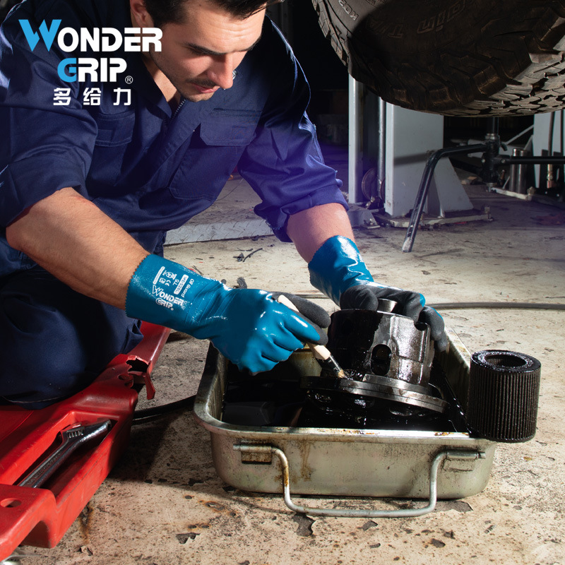 多給力WG-518防水耐磨防滑勞保手套圖片4 多給力WG-518防水耐磨防滑勞保手套圖片4