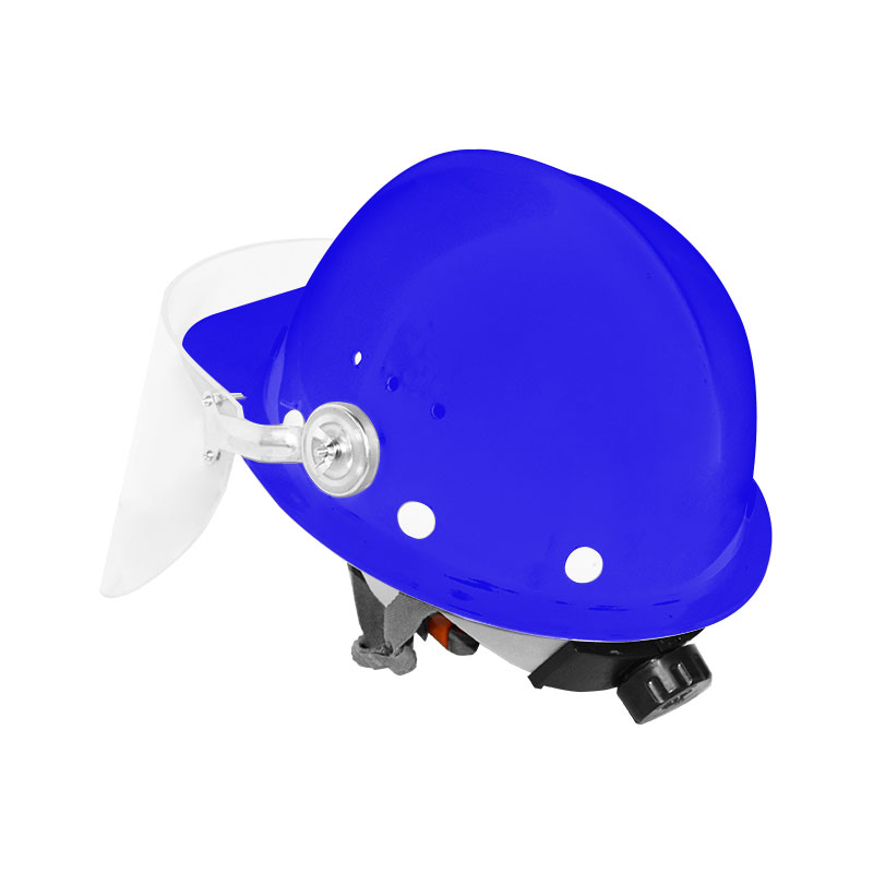 桉葉AY9806玻璃鋼帶面屏安全帽圖片1 桉葉AY9806玻璃鋼帶面屏安全帽圖片1