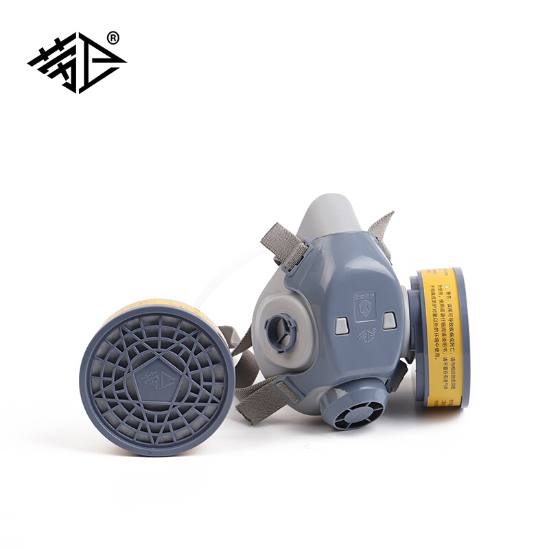 勞衛101A-7雙濾盒半面罩防毒面具圖片3 勞衛101A-7雙濾盒半面罩防毒面具圖片3