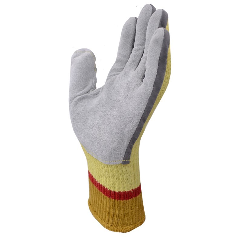 海太爾0061手掌縫皮防割手套圖片4