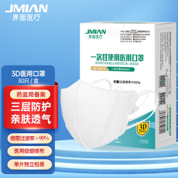 界面醫療成人折疊式黑色一次性醫用口罩圖片3 界面醫療成人折疊式黑色一次性醫用口罩圖片3