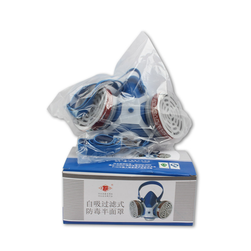 唐豐橡膠雙罐防毒口罩圖片5 唐豐橡膠雙罐防毒口罩圖片5