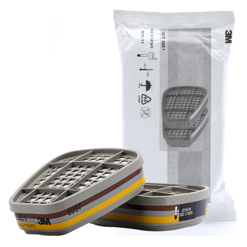 3M6057防護有機/無機/酸性氣體濾毒盒圖片3 3M6057防護有機/無機/酸性氣體濾毒盒圖片3