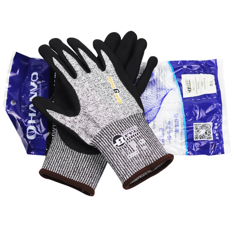 恒輝NX352耐磨防滑防油5級防割手套圖片4 恒輝NX352耐磨防滑防油5級防割手套圖片4