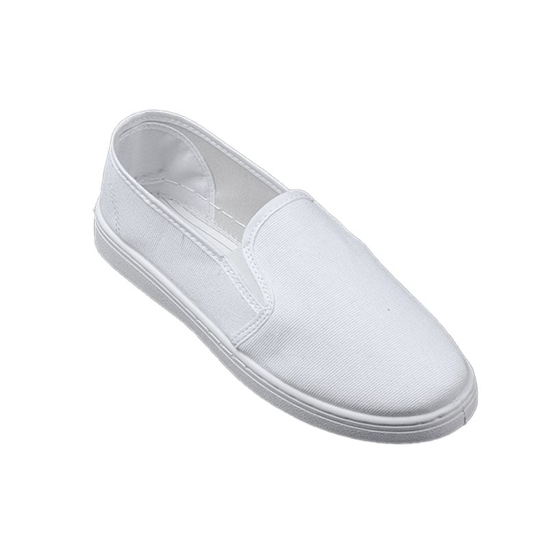 定和DH7503帆布PVC底中巾防靜電白色工作鞋圖片3 定和DH7503帆布PVC底中巾防靜電白色工作鞋圖片3