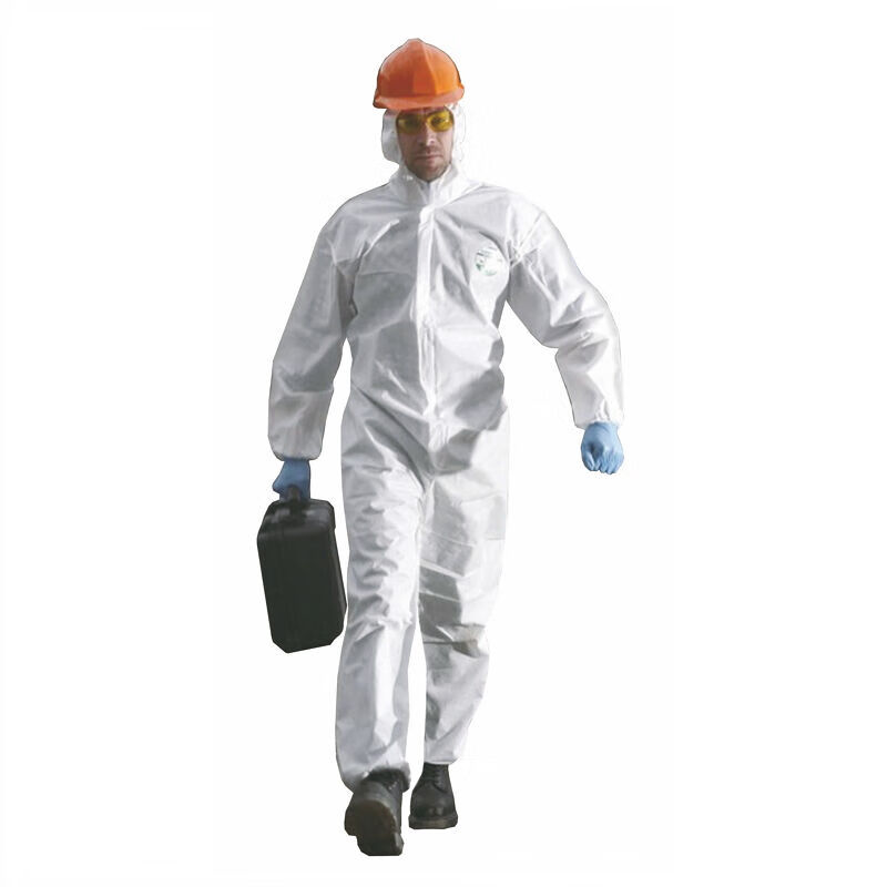 雷克蘭ES428白色帶帽連體防護(hù)服圖片1 雷克蘭ES428白色帶帽連體防護(hù)服圖片1
