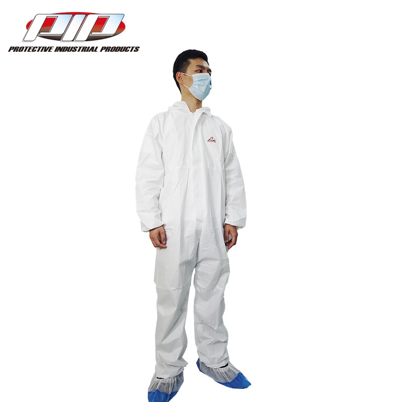 PIP I602白色帶帽連體一次性防護(hù)服圖片4 PIP I602白色帶帽連體一次性防護(hù)服圖片4