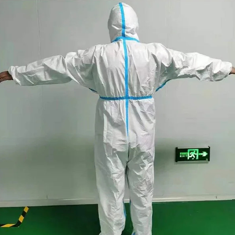 中藍一次性醫用防護服圖片1 中藍一次性醫用防護服圖片1