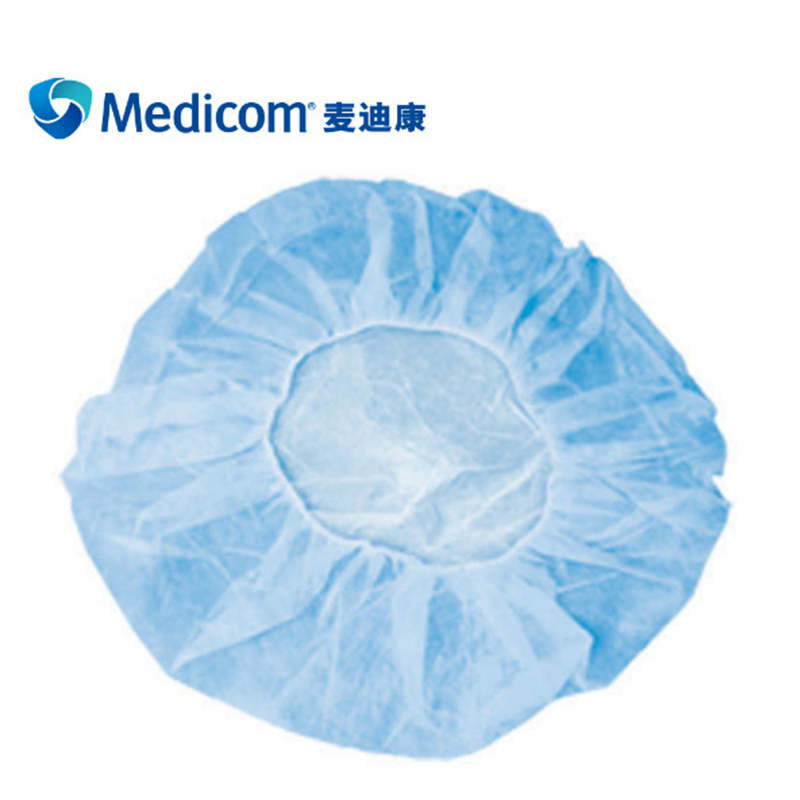 麥迪康8000-B藍色無紡布條形帽圖片3 麥迪康8000-B藍色無紡布條形帽圖片3