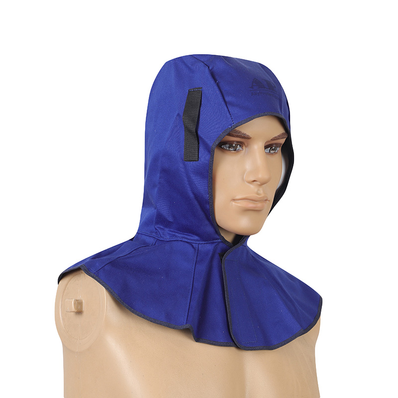 友盟AP-6680藍色阻燃布全護式焊帽圖片2 友盟AP-6680藍色阻燃布全護式焊帽圖片2