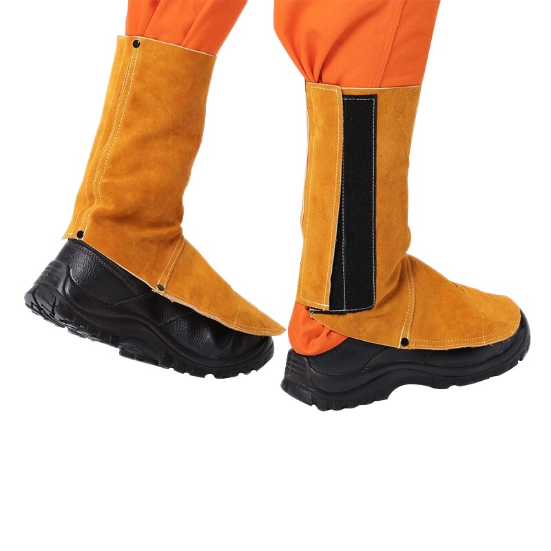 友盟AP-9400金黃色全皮中筒腳蓋圖片1 友盟AP-9400金黃色全皮中筒腳蓋圖片1