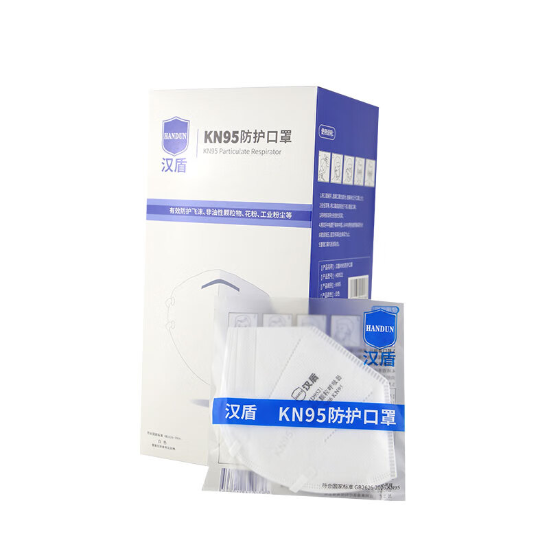 漢盾HD9521 KN95耳帶式折疊防塵口罩圖片2 漢盾HD9521 KN95耳帶式折疊防塵口罩圖片2