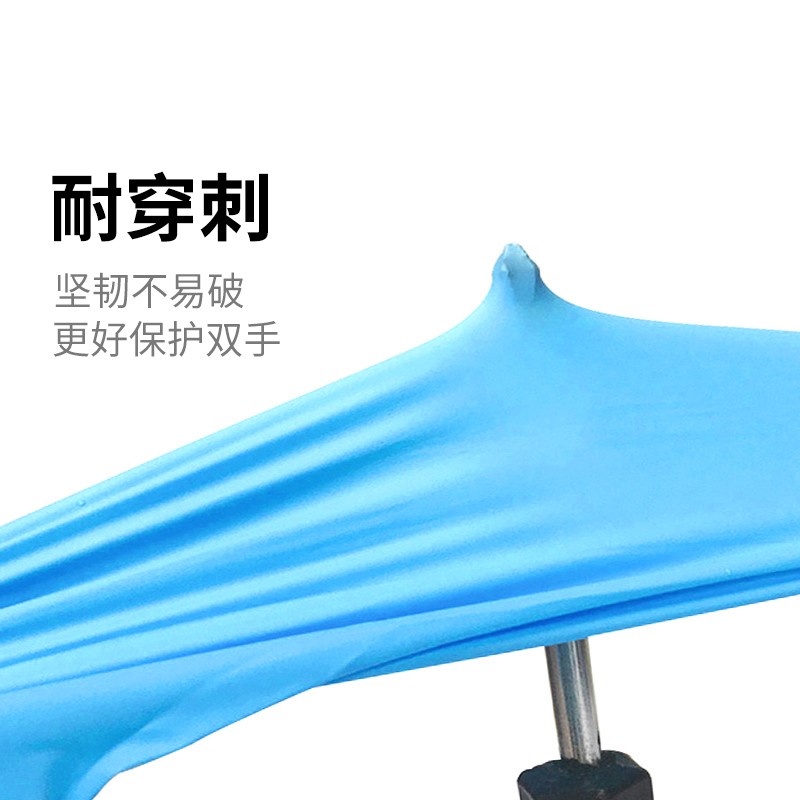 塞莫詩N902BL藍色一次性丁腈手套圖片2 塞莫詩N902BL藍色一次性丁腈手套圖片2
