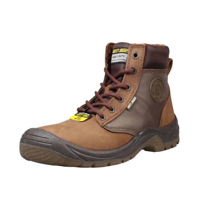 Safety Jogger鞍琸宜860200棕色高幫防砸防刺防靜電勞保鞋圖片1