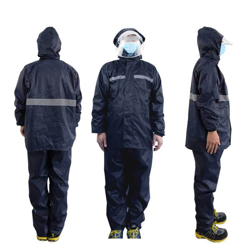 漢盾HD-RAC003帶反光條雙層分體雨衣圖片2 漢盾HD-RAC003帶反光條雙層分體雨衣圖片2