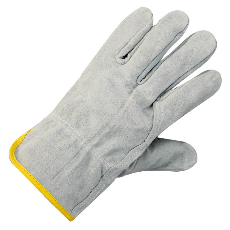 添盾TD-GL5615灰色翻毛短牛皮手套26cm圖片2 添盾TD-GL5615灰色翻毛短牛皮手套26cm圖片2