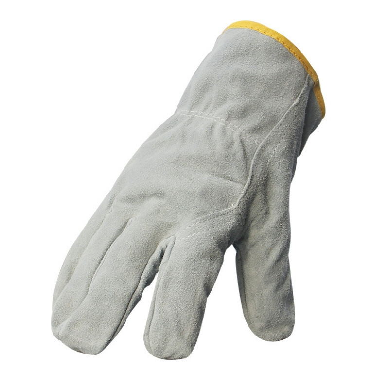 添盾TD-GL5615灰色翻毛短牛皮手套26cm圖片3 添盾TD-GL5615灰色翻毛短牛皮手套26cm圖片3