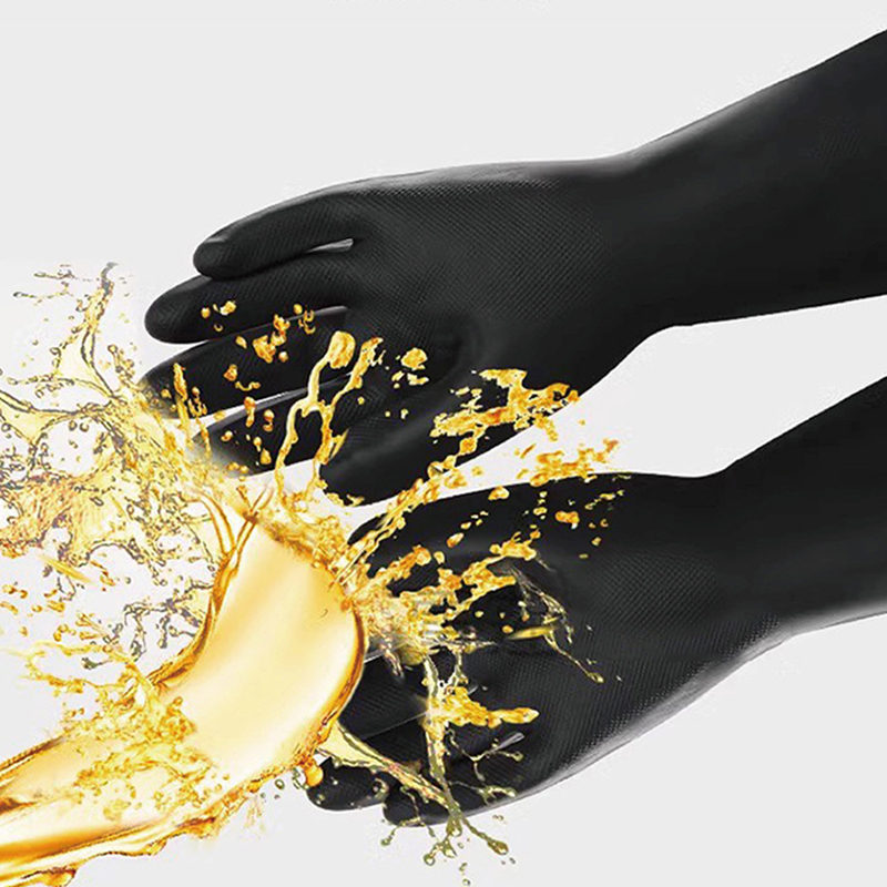 定和DH6125氯丁橡膠手套耐酸堿防化手套圖片3 定和DH6125氯丁橡膠手套耐酸堿防化手套圖片3