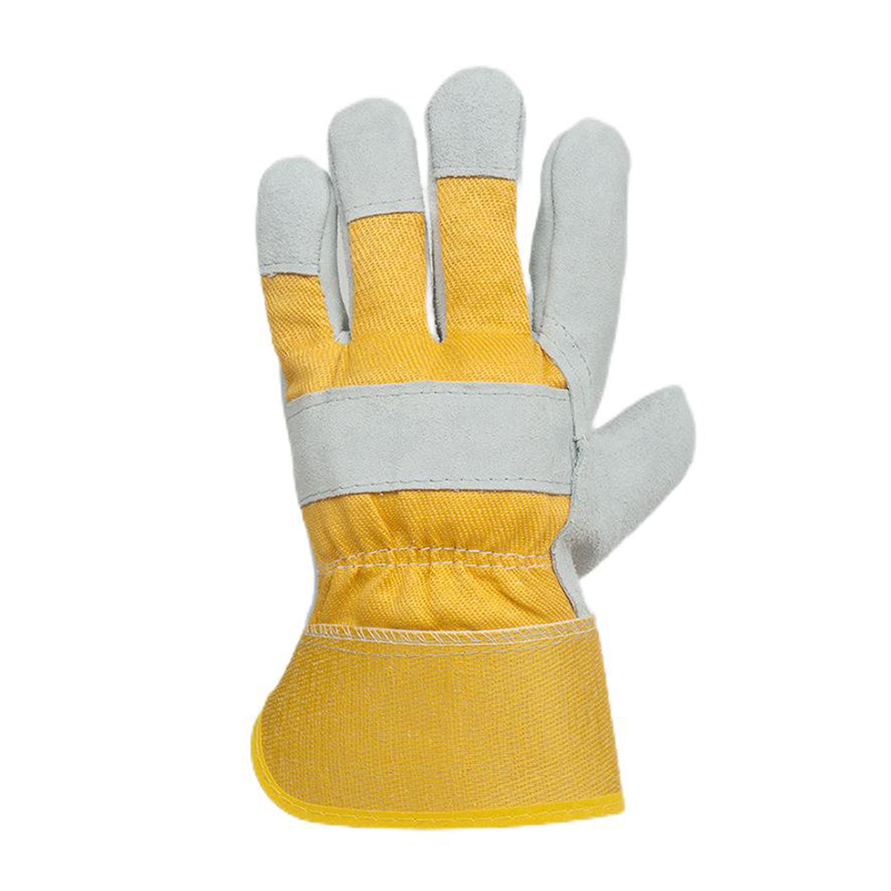 定和DH6109黃布二層牛皮電焊手套圖片2 定和DH6109黃布二層牛皮電焊手套圖片2