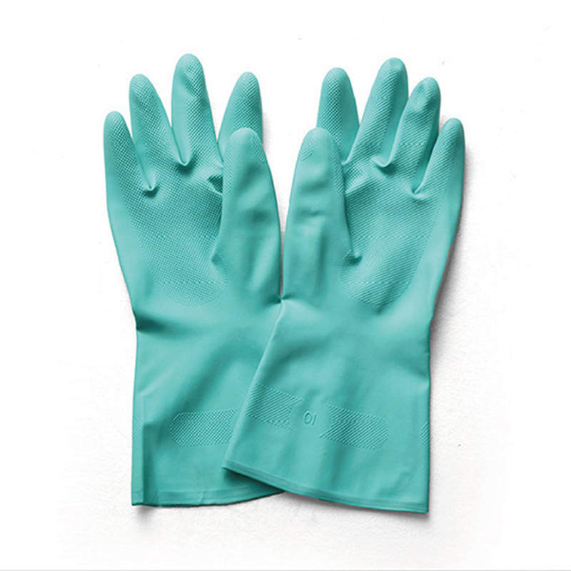 定和DH6025綠色丁腈橡膠防化手套圖片1 定和DH6025綠色丁腈橡膠防化手套圖片1