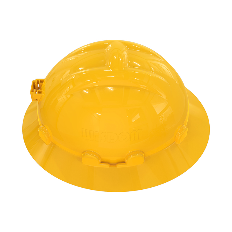 WISDOM威斯頓CKH118前卡槽款寬邊HDPE安全帽圖片4 WISDOM威斯頓CKH118前卡槽款寬邊HDPE安全帽圖片4