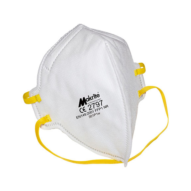 麥特瑞301P1w折疊式防塵口罩