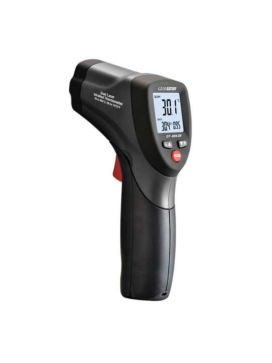 華盛昌DT-8862B專業(yè)型雙激光快速型紅外線測溫儀