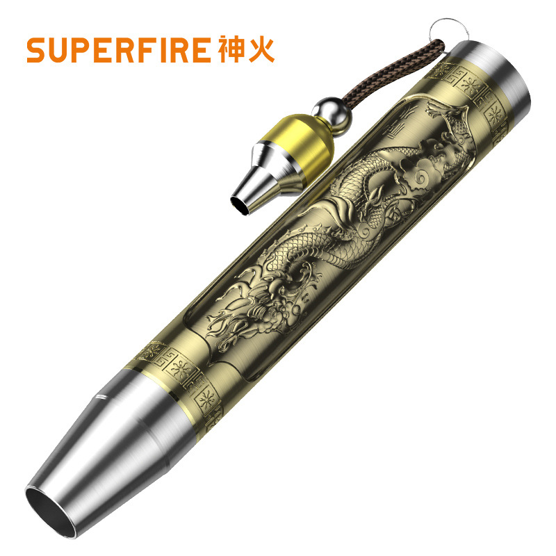 神火S20-X玉石防水USB手電筒