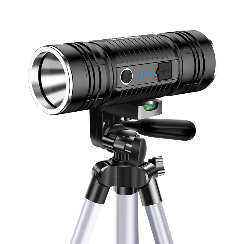 神火GF18夜釣戶外高亮激光炮手電筒