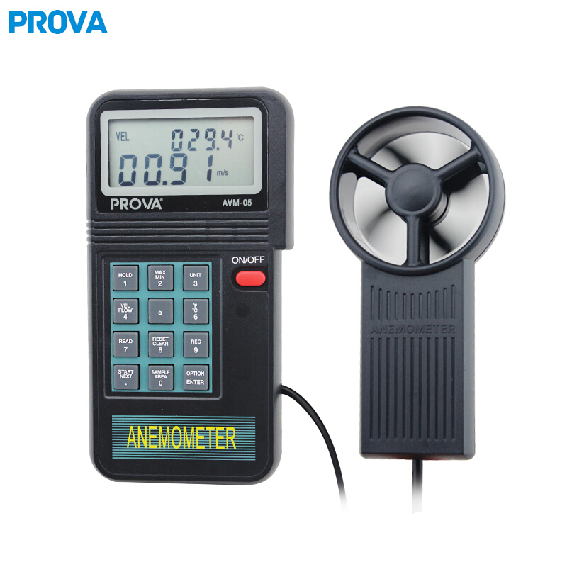 臺灣泰仕AVM-05記憶式風(fēng)速計溫度計