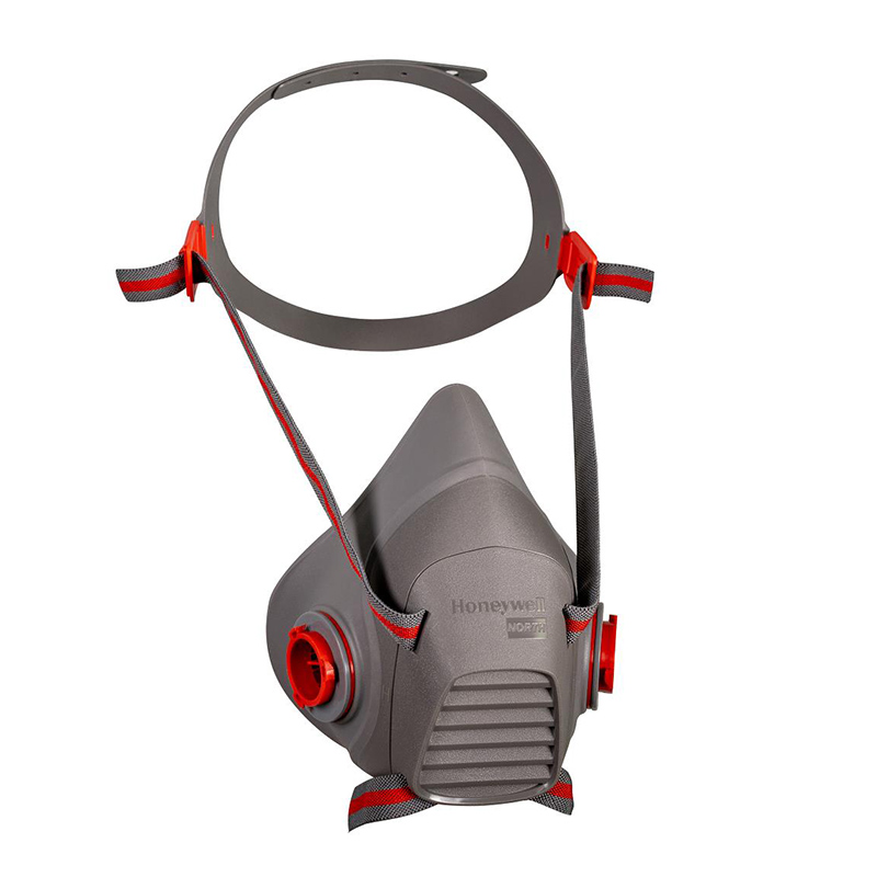 霍尼韋爾RU55001M橡膠半面罩防毒面具