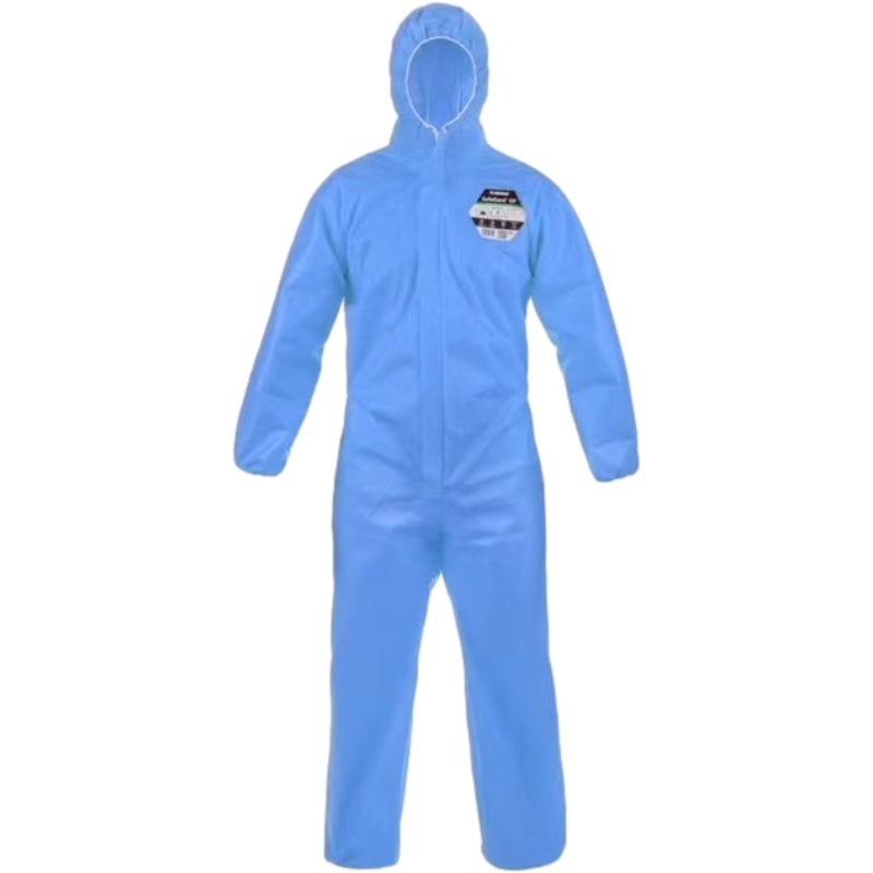 雷克蘭ESB428藍(lán)色帶帽連體防護(hù)服