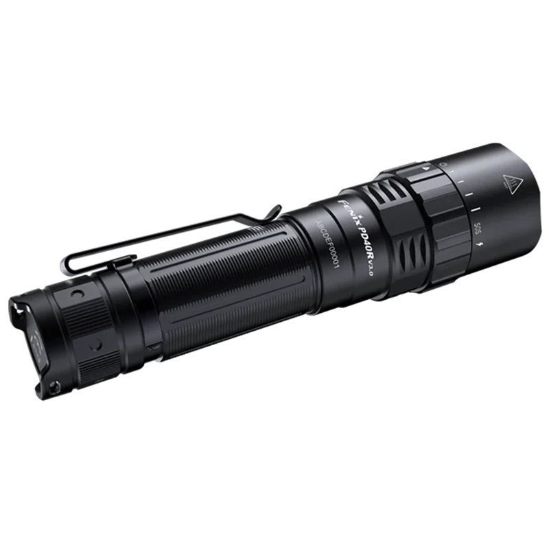 Fenix PD40R V3.0超高亮機械旋轉調光手電筒