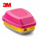 3M60928濾毒盒防放射性碘或溴甲烷顆粒物濾盒