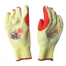 牛郎星NL-198黃紗紅膠膠片勞保手套