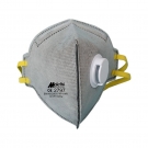 麥特瑞301P1VOVw活性炭折疊式帶閥防塵口罩