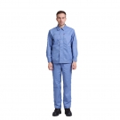 瑞氪維爾RW8336天藍(lán)色防電弧夾克