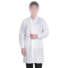 白大褂長袖薄款純棉松緊袖口醫護服 白大褂長袖薄款純棉松緊袖口醫護服