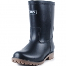 回力8128黑色耐油防滑中簡雨靴