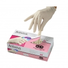 思而MA2014 ANTIVIRUS白色乳膠低粉一次性手套